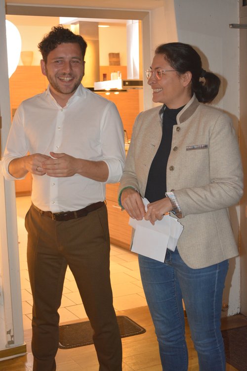 Filiz und Felix beim Kochabend in Bad Essen